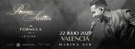 Entradas para Romeo Santos en Valencia